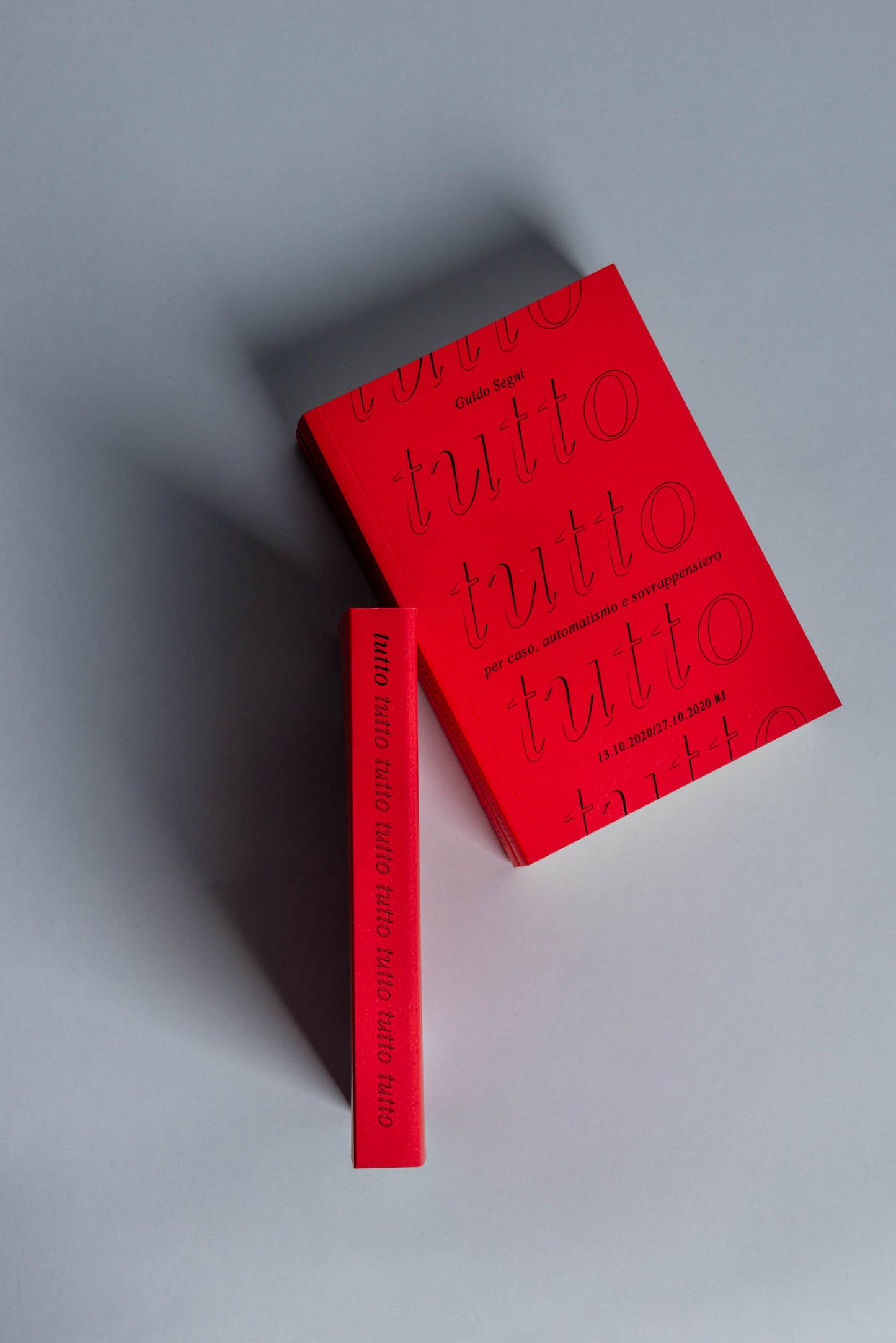 Libro d'artista by Guido Segni "TUTTO _ per caso, automatismo e sovrappensiero”